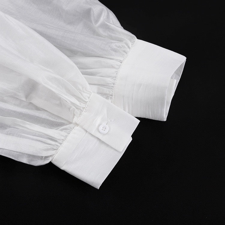 MILI - A-line chiffon mini dress
