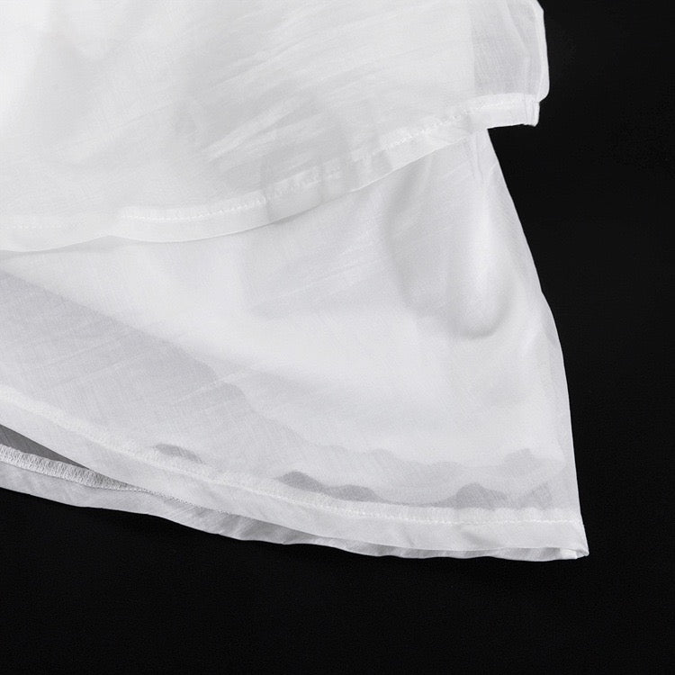 MILI - A-line chiffon mini dress