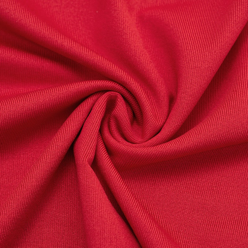 Maxi dress with a gathered design and a buckle decoration - LUCI