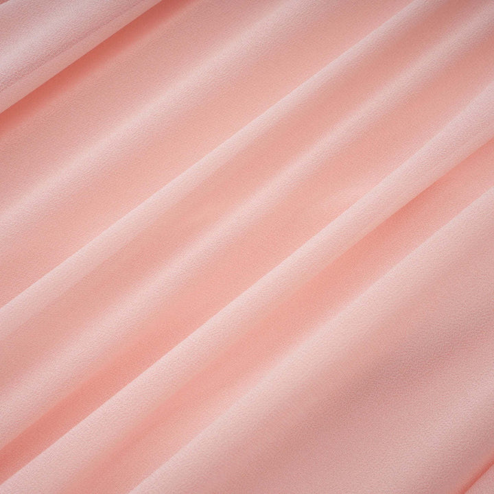 Maxi dress with a back tie for a cinched waist, chiffon skirt, and satin embellishments – Kaia