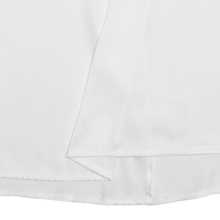 Lace-designed satin mini dress - Laor