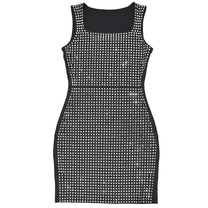 Sparkling rhinestone mini dress - SHON
