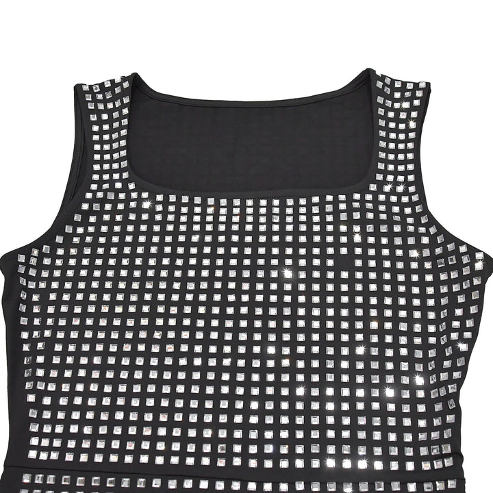 Sparkling rhinestone mini dress - SHON