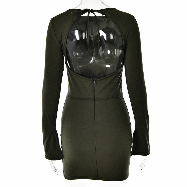 Mini dress with corset design - Ofri