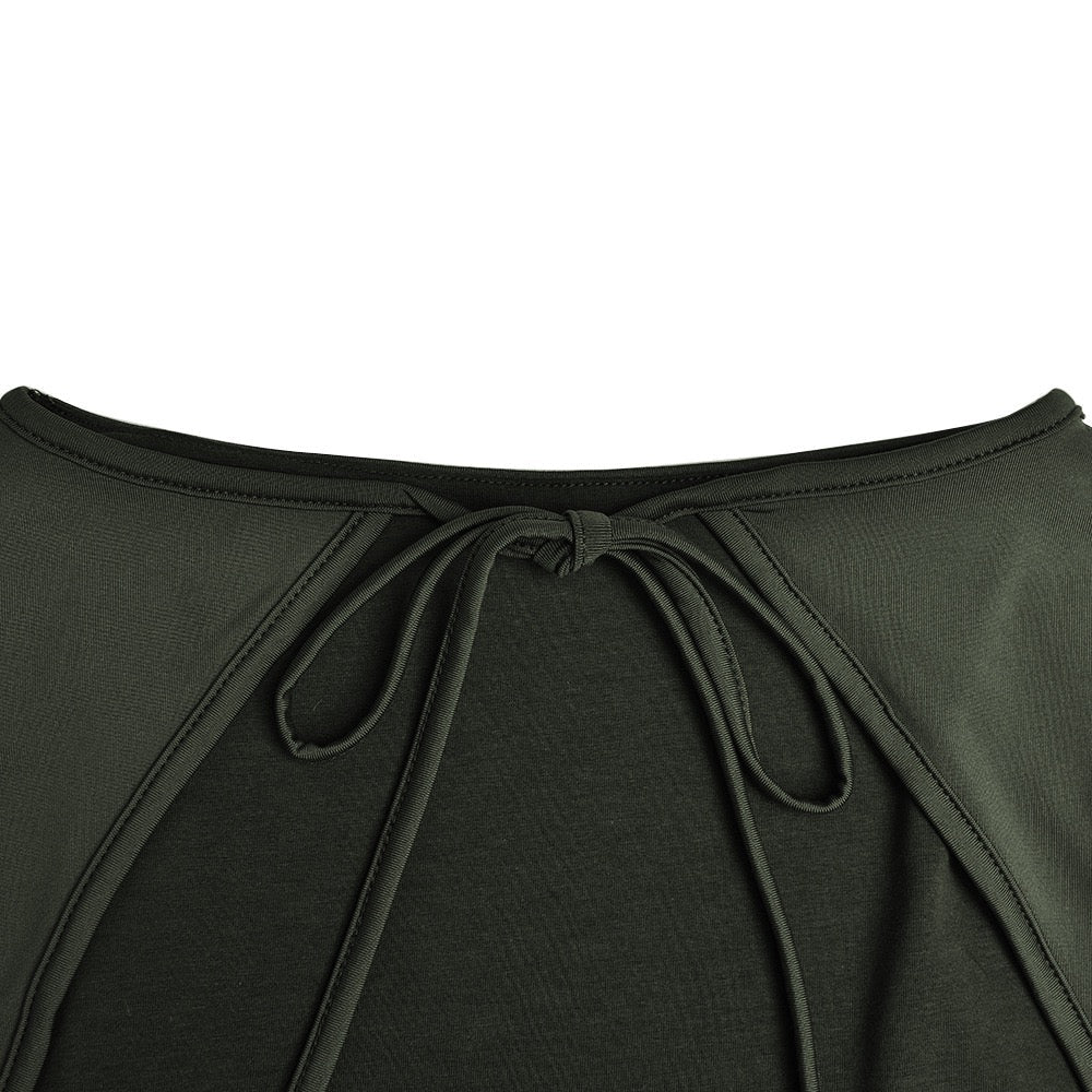 Mini dress with corset design - Ofri