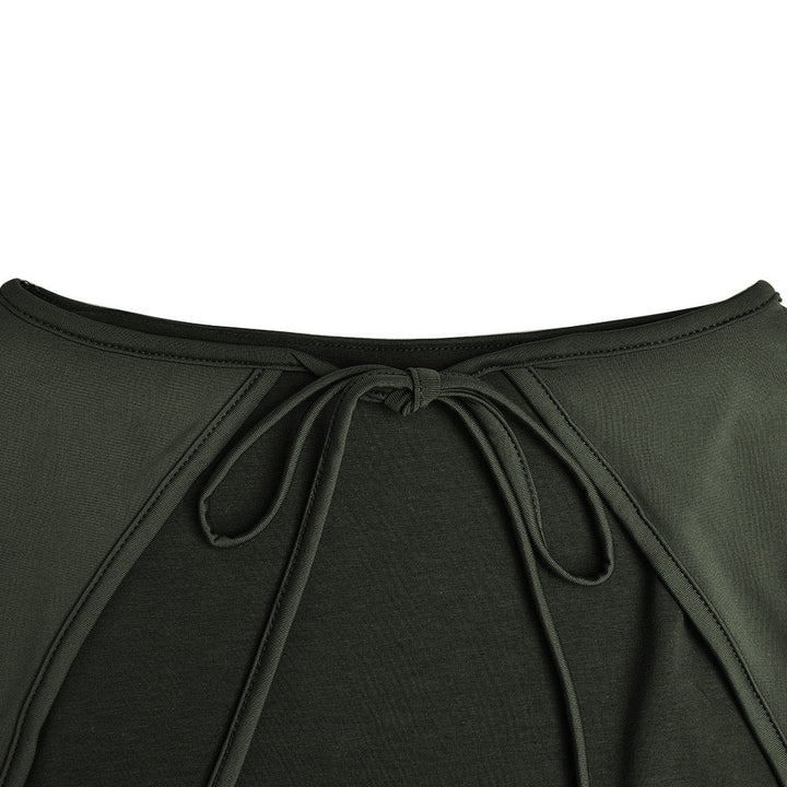 Mini dress with corset design - Ofri