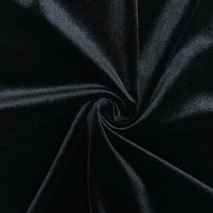 Elegant velvet maxi dress in chiffon design - Michaela