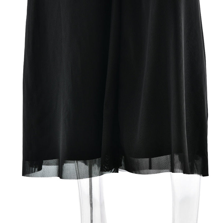 Maxi dress with gathered and chiffon design - Tsofiya