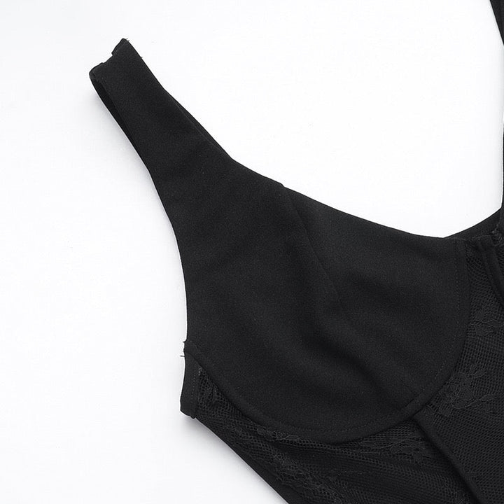 Maxi Dress with Lace Design - Einat