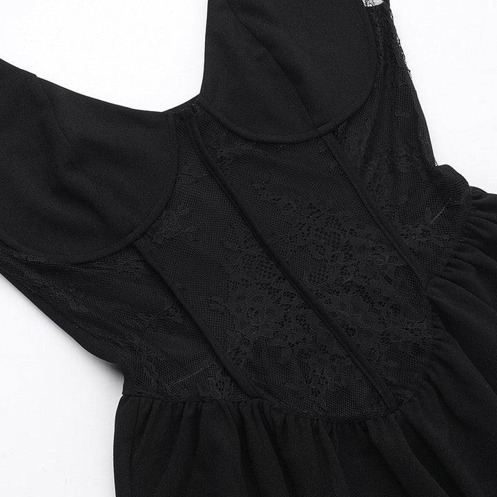 Maxi Dress with Lace Design - Einat