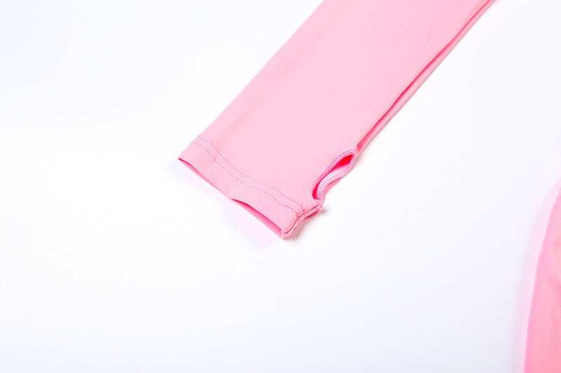 Elegant maxi turtleneck dress with gathered design and open back - DALIA