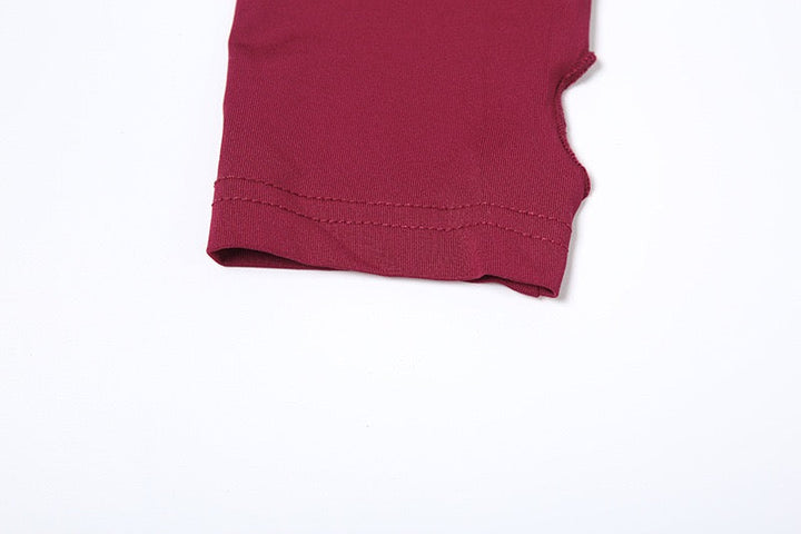 Elegant maxi turtleneck dress with gathered design and open back - DALIA