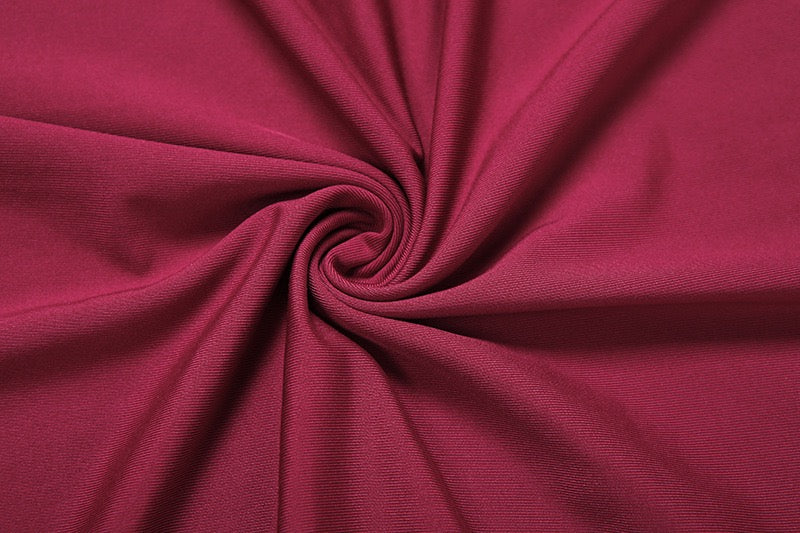 Elegant maxi turtleneck dress with gathered design and open back - DALIA