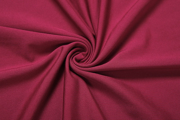 Elegant maxi turtleneck dress with gathered design and open back - DALIA