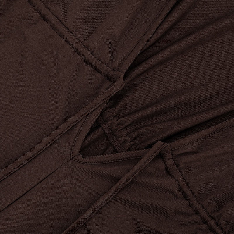 Short jumpsuit with tie detailing – JANE