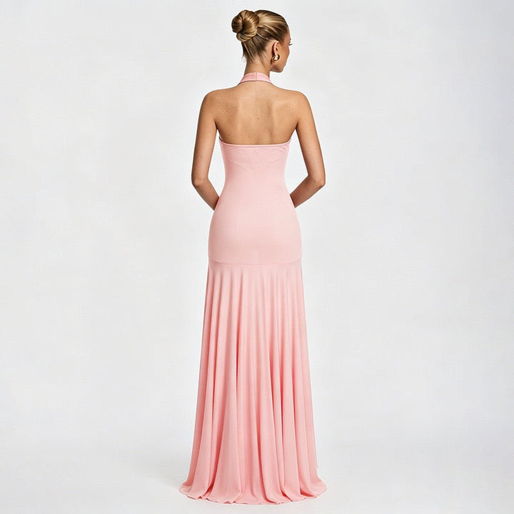 Open-back maxi dress – YAHELIA