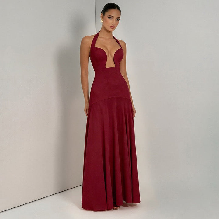Open-back maxi dress – YAHELIA