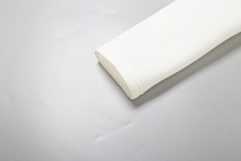 Elegant mini dress with lace trim - RITA