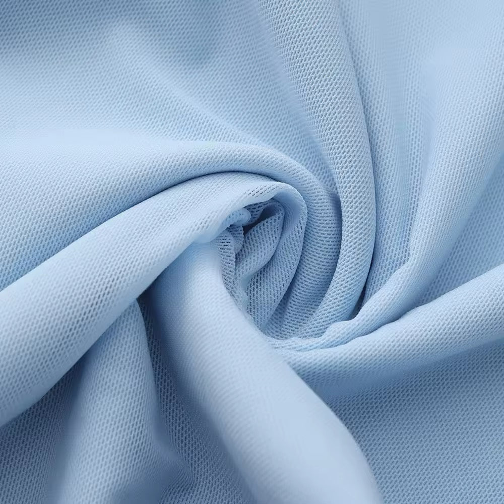 סט שני חלקים טופ סטרפלס וחצאית מקסי בעיטור צעיף תואם - פרנסיה