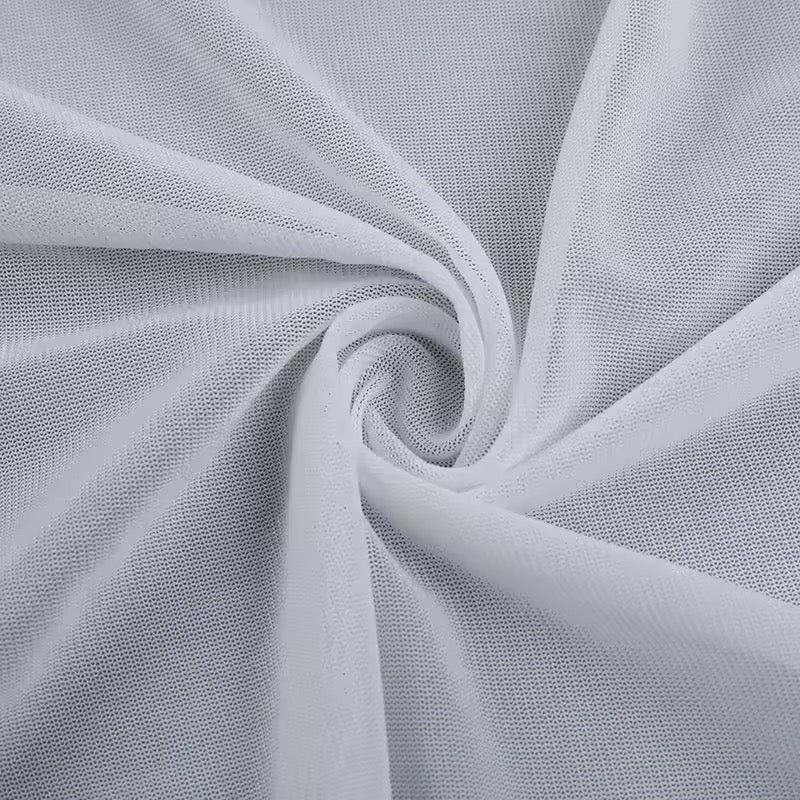 שמלת מקסי שיפון בעיטור מלמלה ופתח בעיצוב אסימטרי - דניאלה