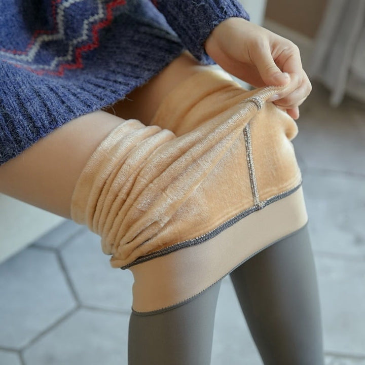 Thermal tights/leggings with or without fur in a variety of colors