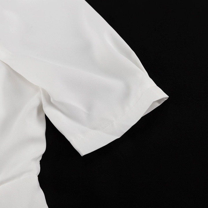 Midi dress with button embellishments – Tallinn