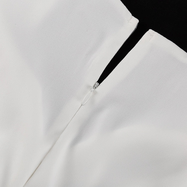 Midi dress with button embellishments – Tallinn