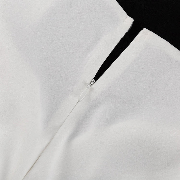 Midi dress with button embellishments – Tallinn