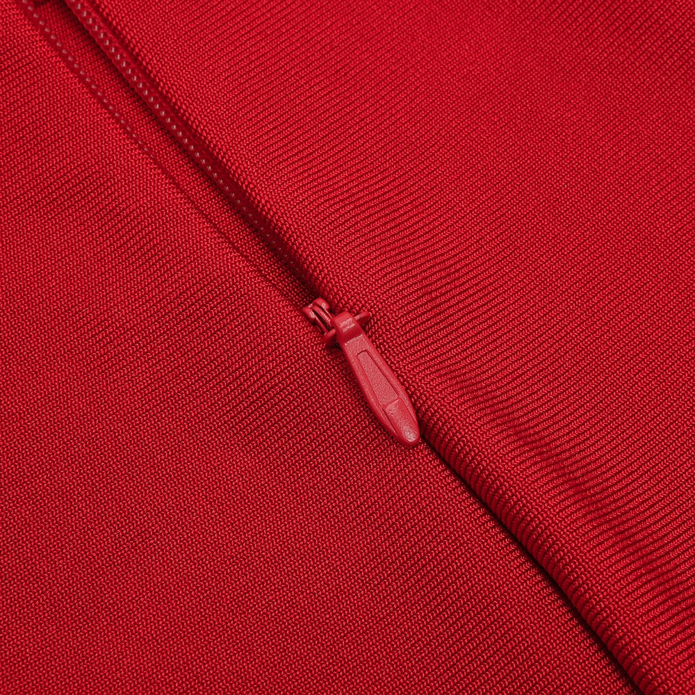 Elegant strapless maxi dress in shapewear fabric - ZOMA