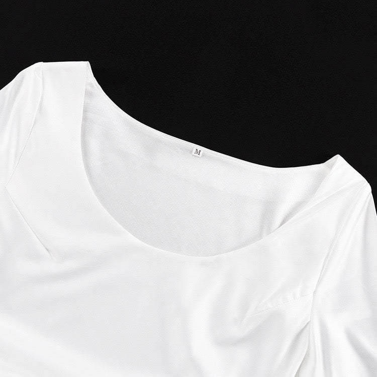 Satin maxi dress – Dekel