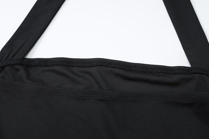 Maxi dress with open back, shapewear fabric - Yahli