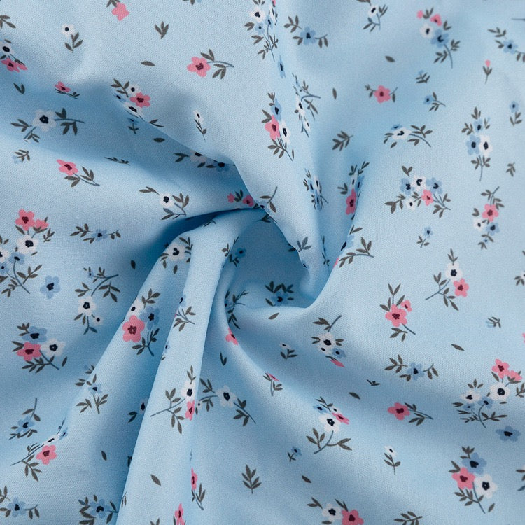 Floral satin maxi dress – FLOREA