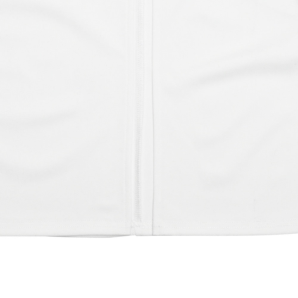 Tailored midi dress with lace and slit design - SALIN