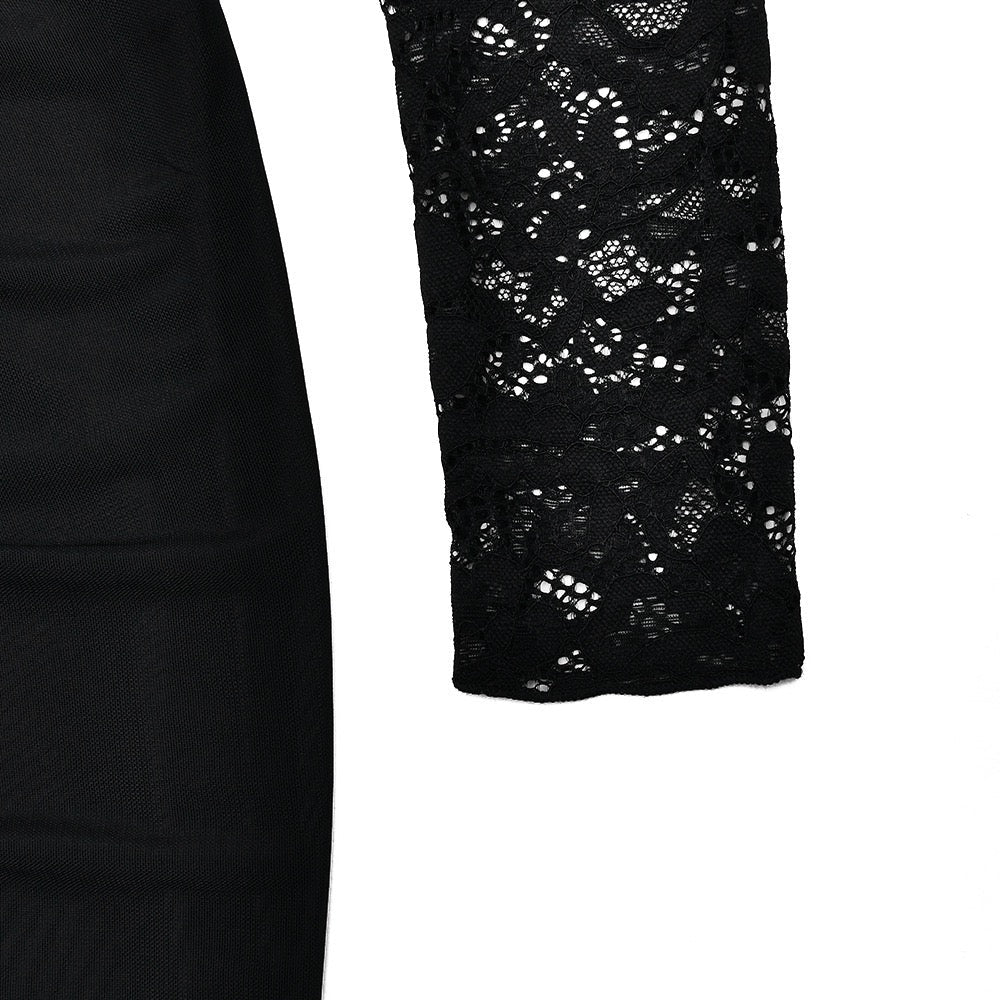 Lace corset maxi dress - DEMI