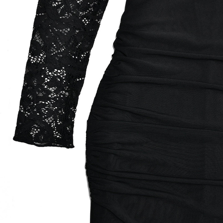 Lace corset maxi dress - DEMI