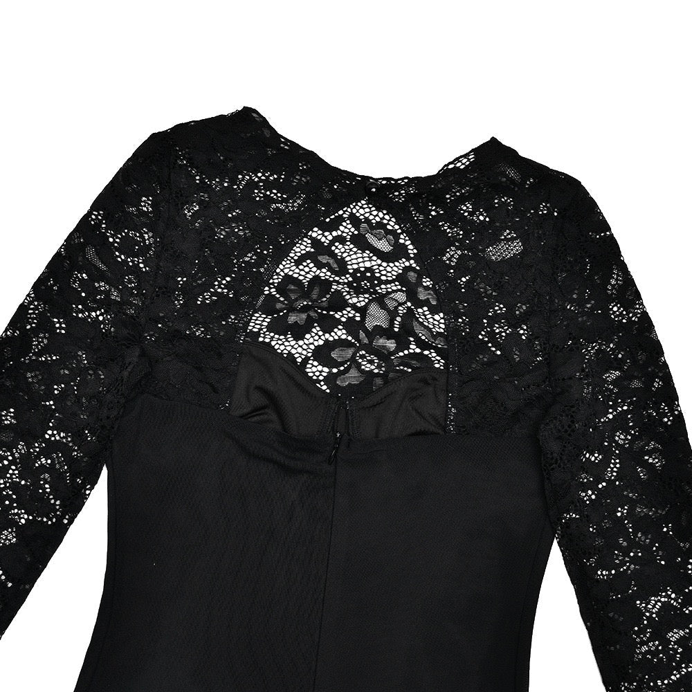 Lace corset maxi dress - DEMI