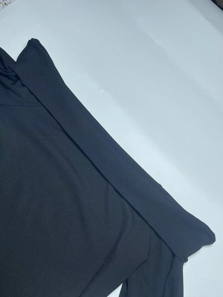 Off-the-shoulder fitted mini dress - RIKA