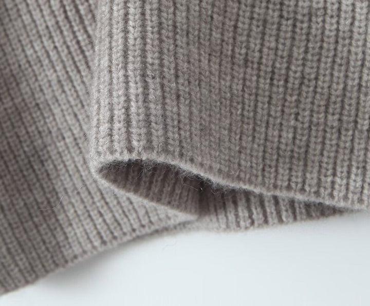 Off-the-shoulder knitted bodycon mini dress - MEL