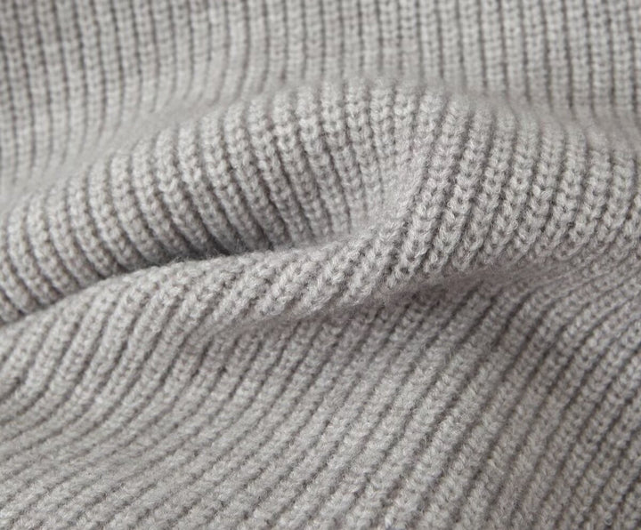 Off-the-shoulder knitted bodycon mini dress - MEL