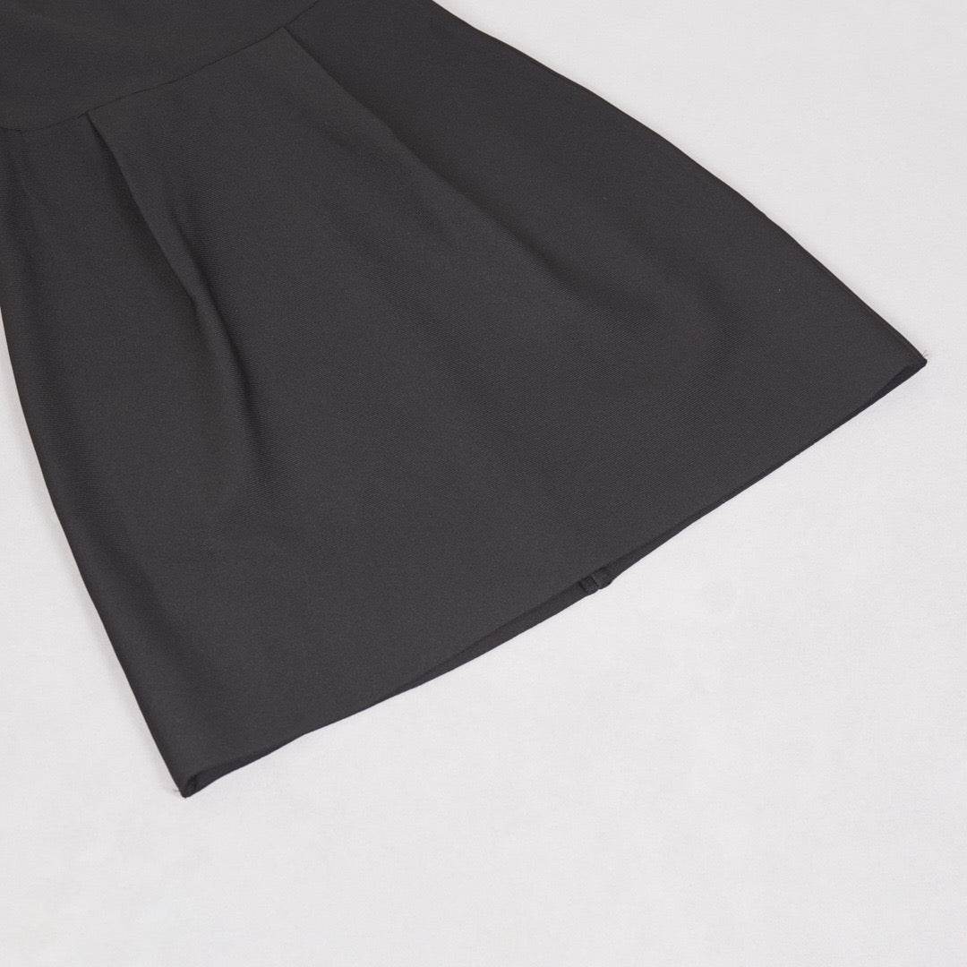 Strapless mini dress with diamond design - MERI LI