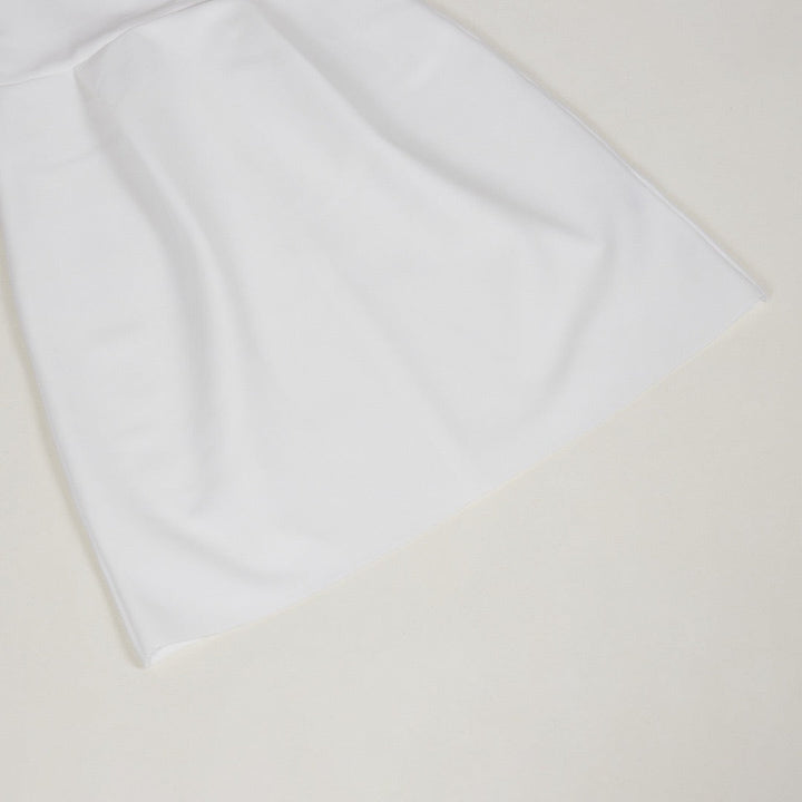 Strapless mini dress with diamond design - MERI LI