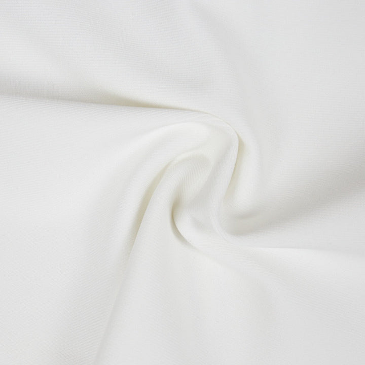 Strapless mini dress with diamond design - MERI LI