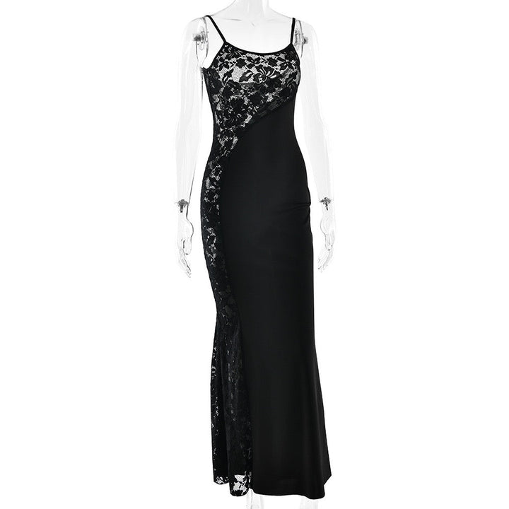 Maxi dress with lace design - Rely