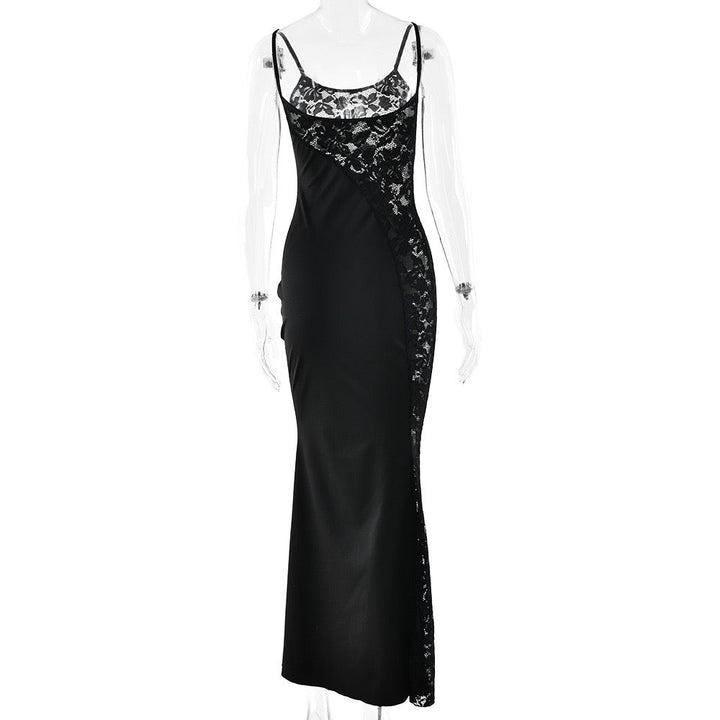 Maxi dress with lace design - Rely
