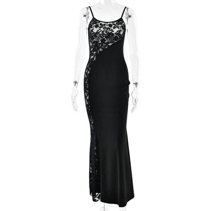 Maxi dress with lace design - Rely