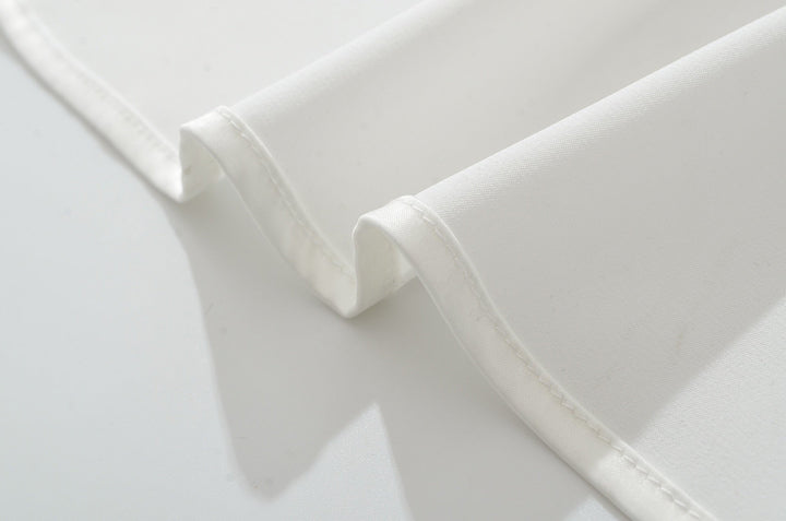 Maxi dress with satin pleats and a tie-back bodice for fastening at the waist - Loiana