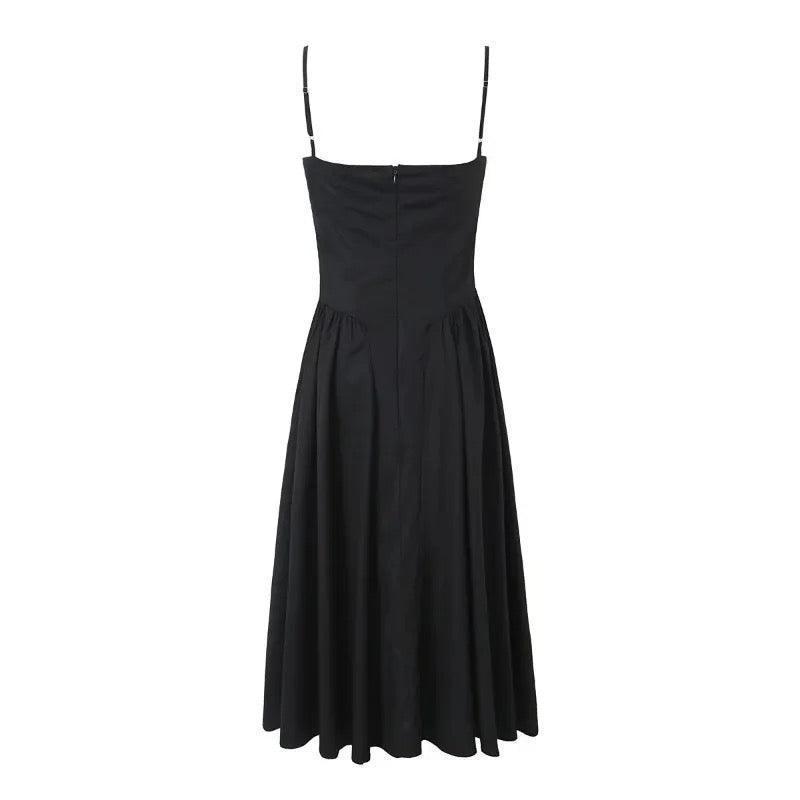 שמלת מידי וינטאג' בסגנון כפרי - מאלי