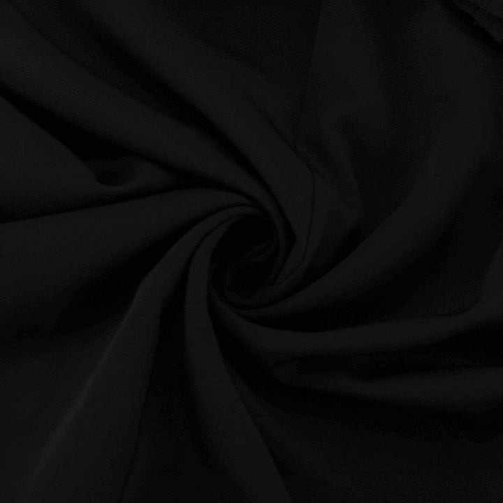 Tailored maxi dress with deep V-neckline and slit design - Amber