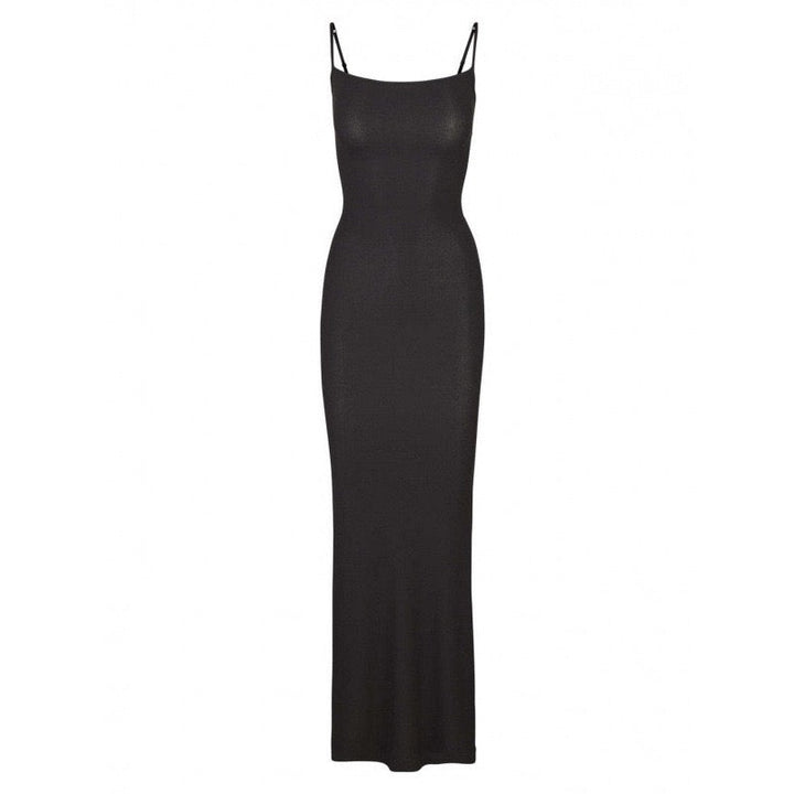 KIMIS fitted maxi dress in shaping fabric