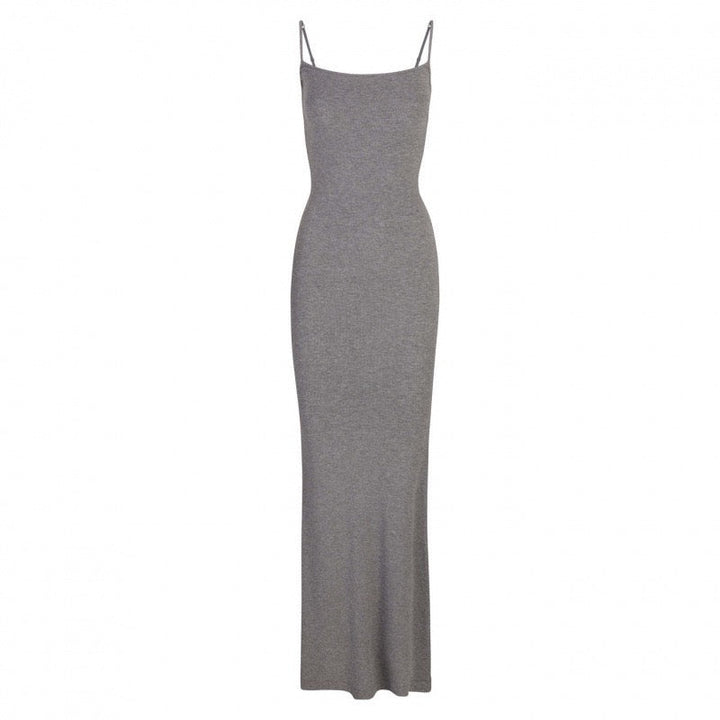 KIMIS fitted maxi dress in shaping fabric